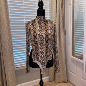 re:named snakeskin bodysuit